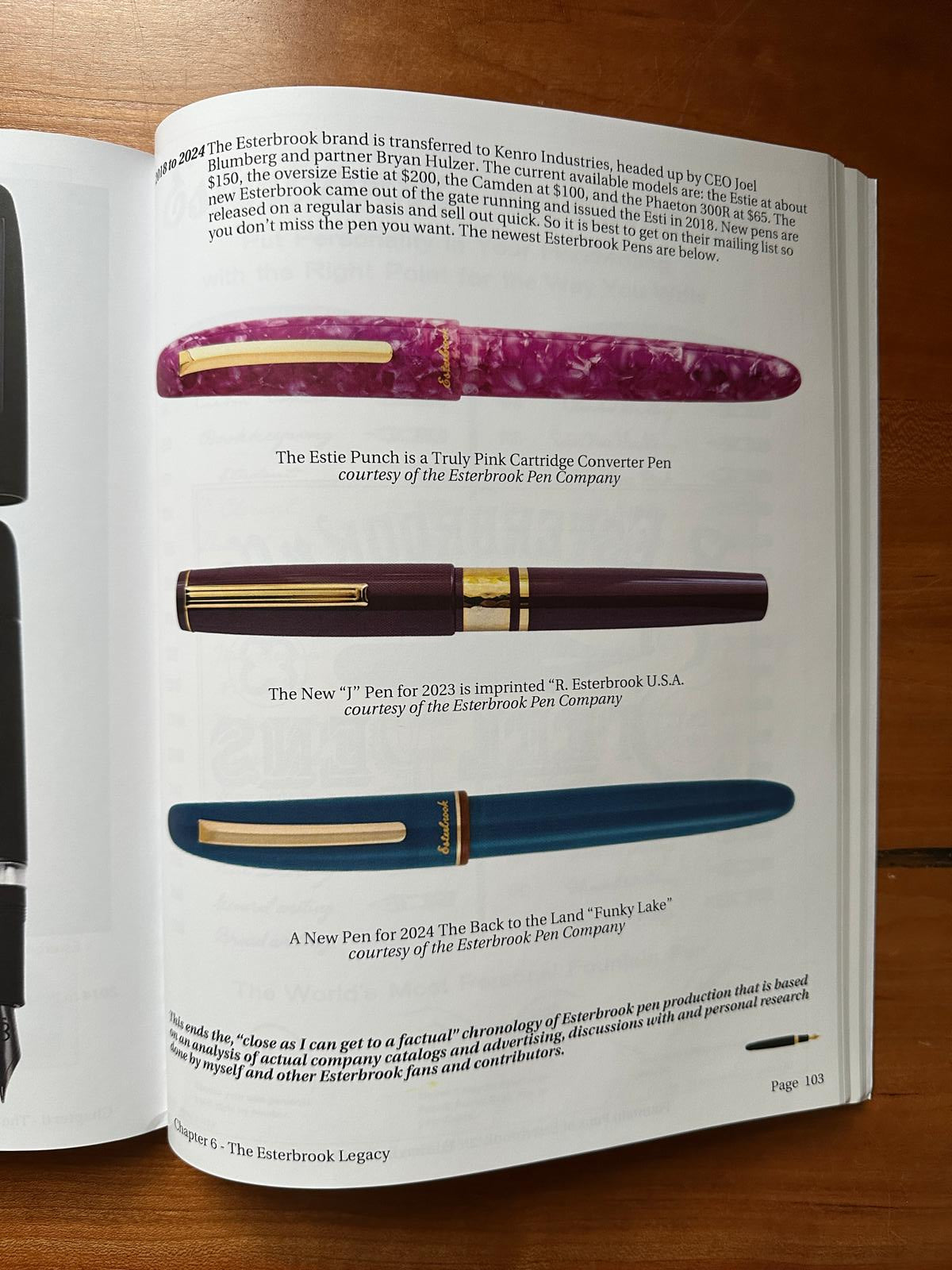 The Fountain Pens of Esterbrook 2nd Edition by Paul Hoban