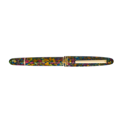 Botanical Garden Estie - Button-Fill Fountain Pen - Writing Bundle