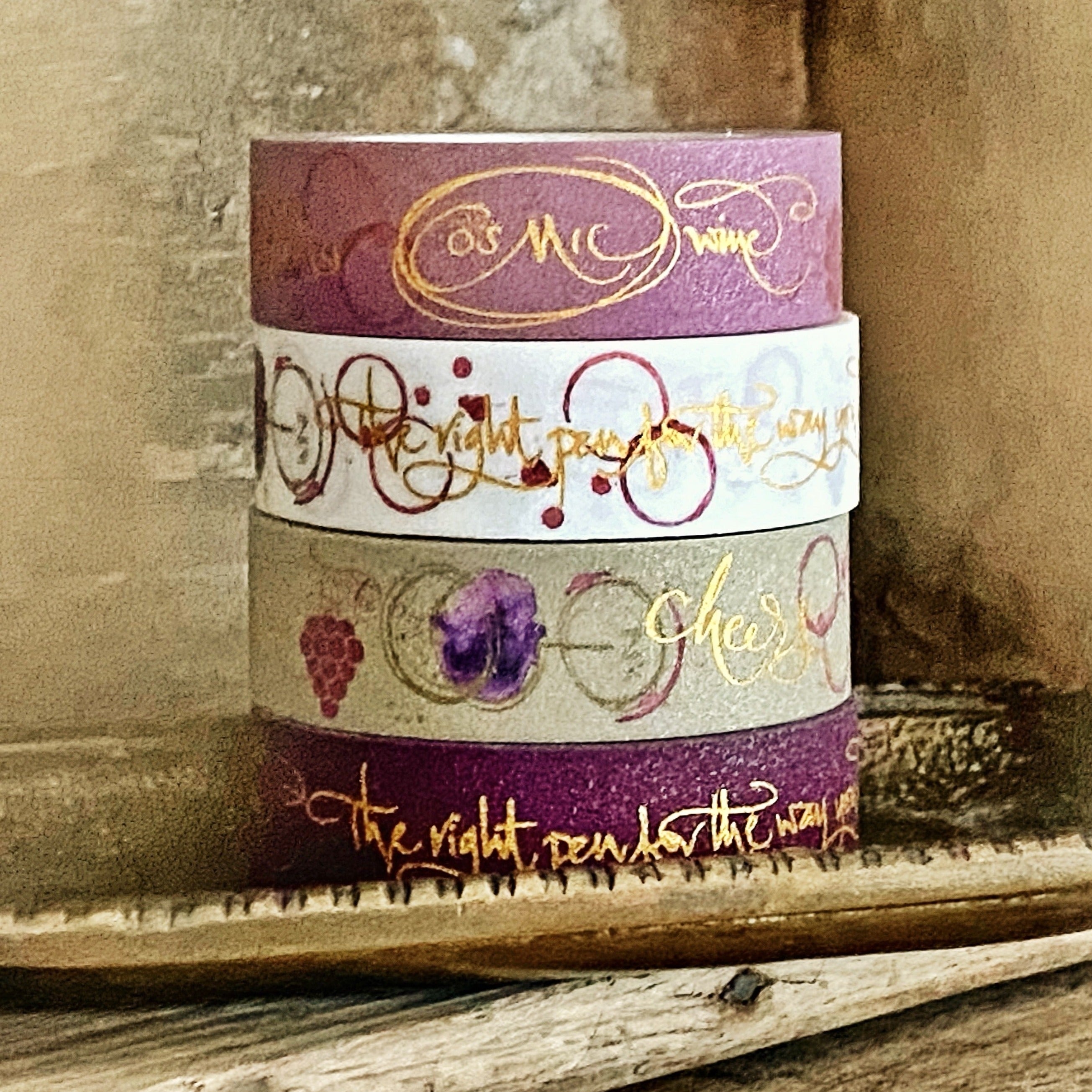 Cosmic Wine Tape (set of 4)